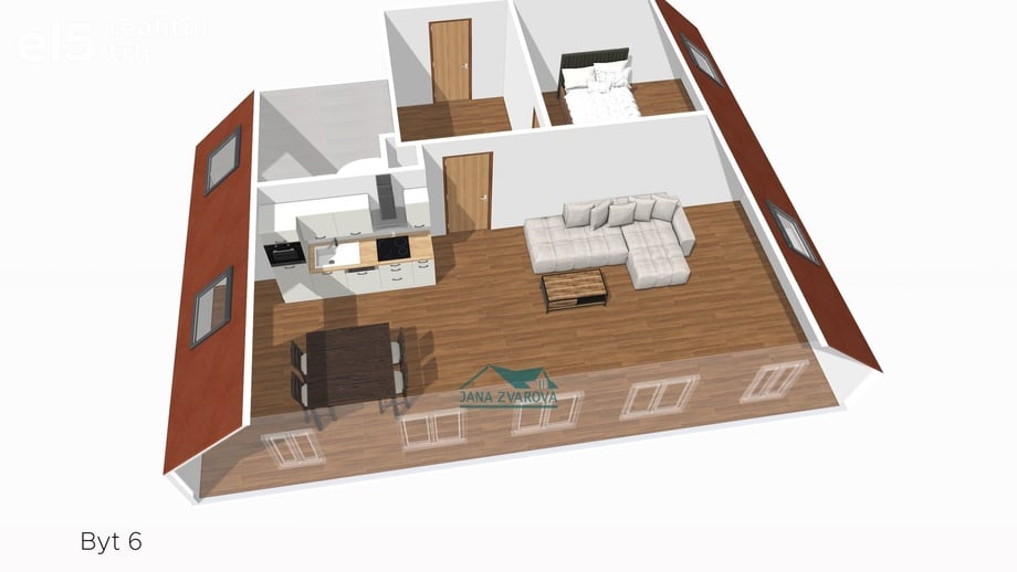 Prodej byty 2+kk, 81 m² - Nová Ves nad Nisou