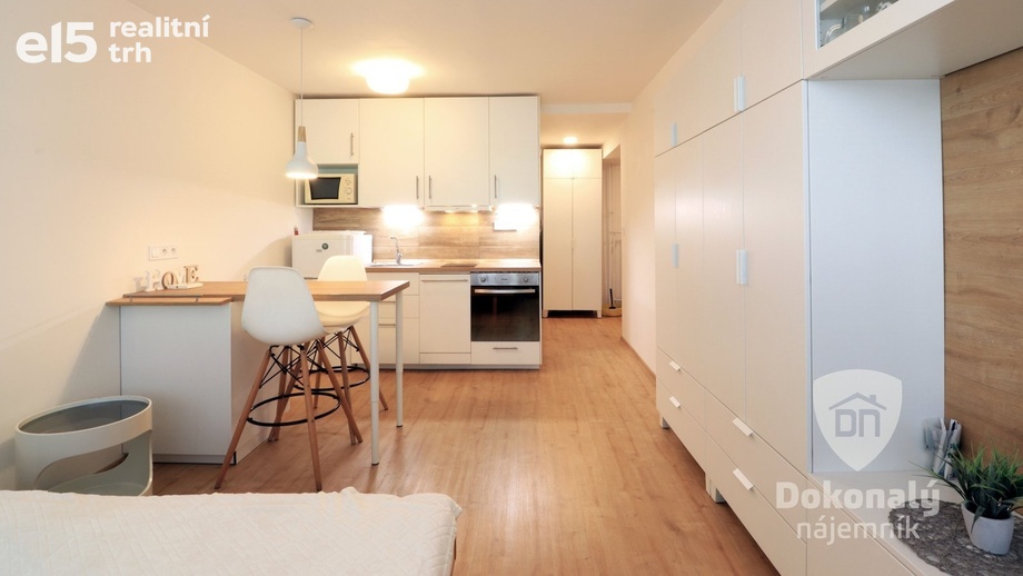 Pronájem byty 1+kk, 27 m² - Praha - Krč