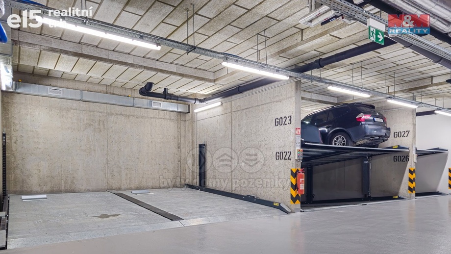 Pronájem garážové stání, 13 m² - Unhošť