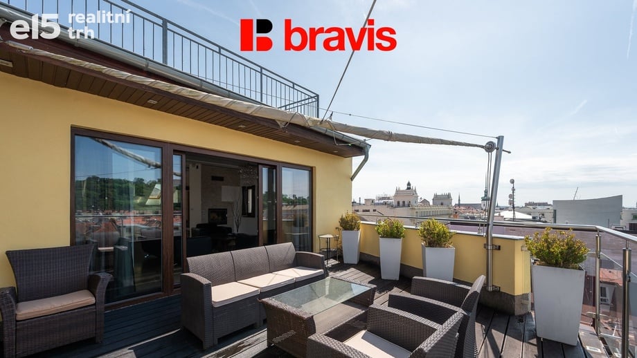 Pronájem byty 3+kk, 120 m² - Brno - Veveří