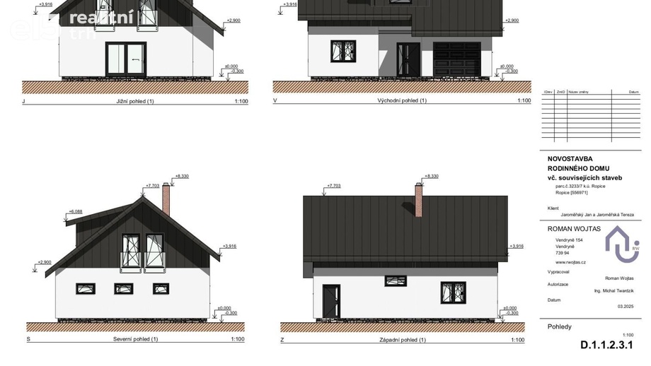 Prodej rodinné domy, 165 m² - Ropice
