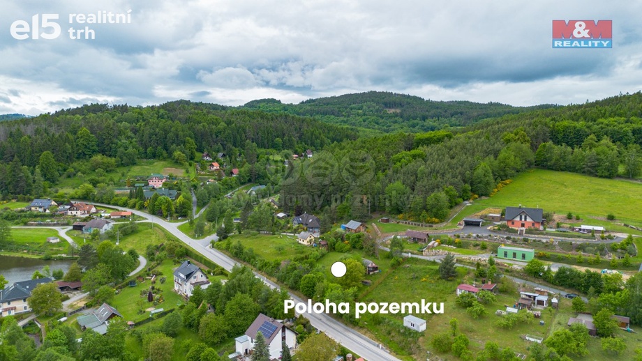 Prodej stavebního pozemku 1 558 m², Vlachovo Březí
