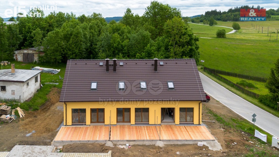 Prodej byty 3+kk, 83 m² - Černá v Pošumaví - Bližná