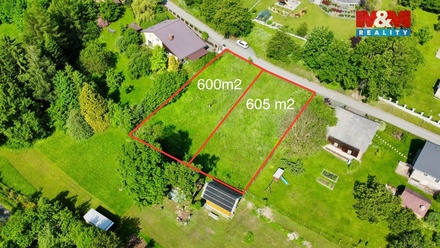 Prodej stavebního pozemku 600 m², Žamberk