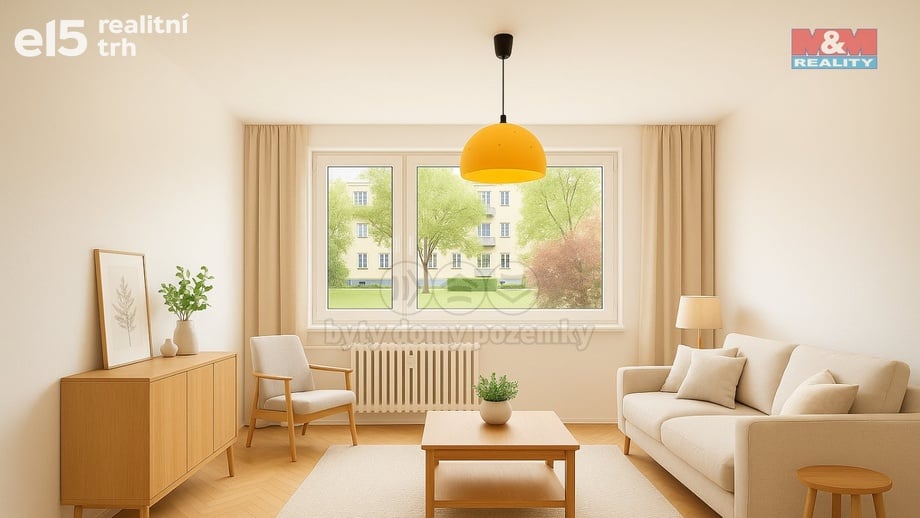 Prodej byty 2+1, 57 m² - Fulnek