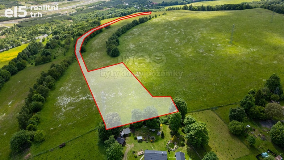 Prodej pozemky - trvalý travní porost, 15 938 m² - Dolní Nivy - Horní Rozmyšl