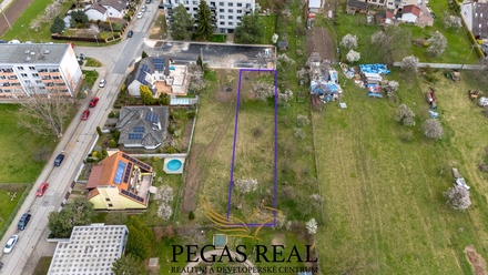 Prodej stavebního pozemku 850 m², Brno - Chrlice