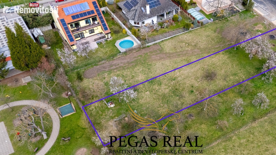 Prodej stavebního pozemku 850 m², Brno - Chrlice