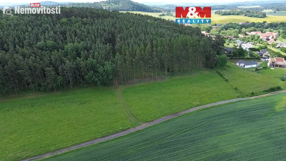 Prodej lesa 3 372 m², Chotilsko