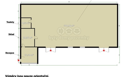 Pronájem komerční nemovitosti 280 m², Rakovník II