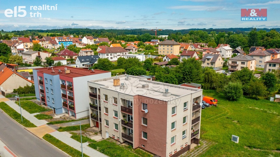 Prodej byty 3+1, 76 m² - Milevsko