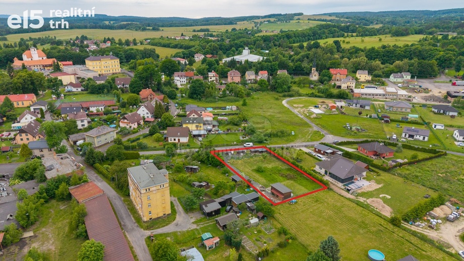 Prodej pozemky pro bydlení, 1 624 m² - Hazlov