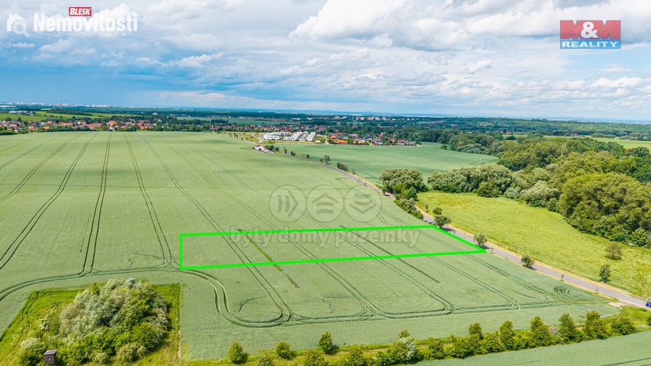 Prodej pole 6 094 m², Sluštice