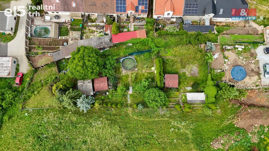 Prodej pozemky - zahrady, 363 m² - Obrnice - Chanov