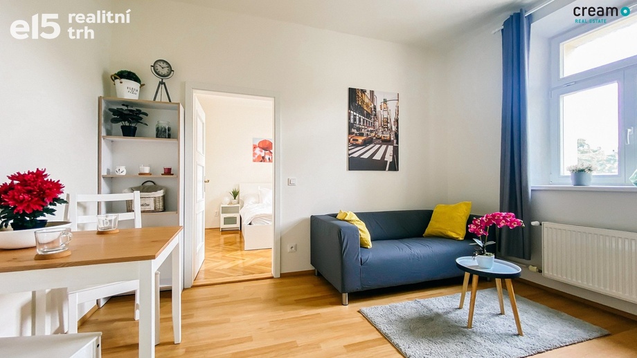 Pronájem byty 2+kk, 36 m² - Praha - Žižkov