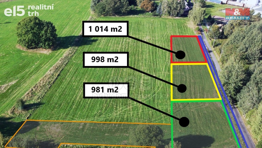 Prodej pozemky pro bydlení, 4 571 m² - Dolní Podluží