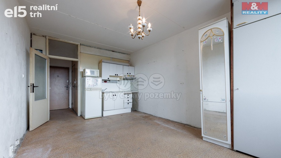 Prodej byty 1+kk, 22 m² - Cheb
