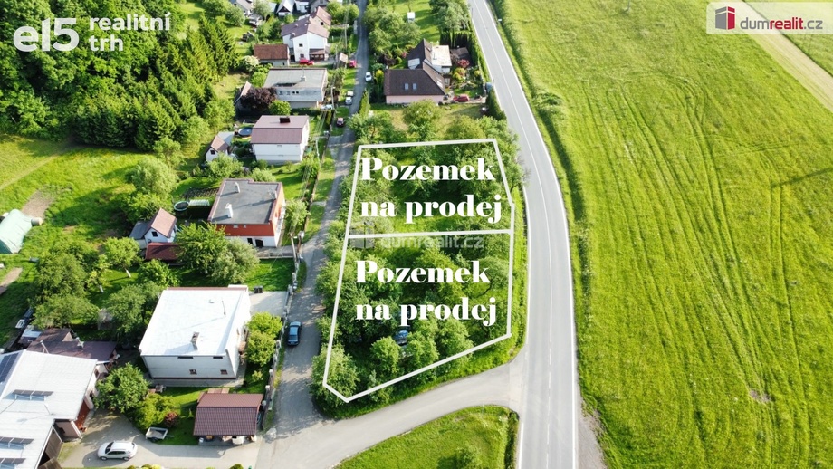 Prodej pozemky pro bydlení, 900 m² - Tichá