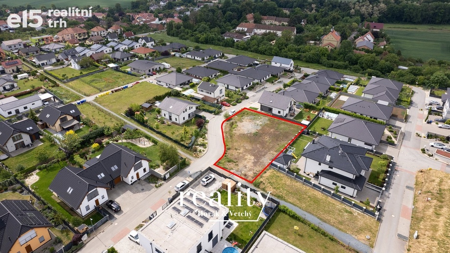 Prodej pozemky pro bydlení, 989 m² - Hajany