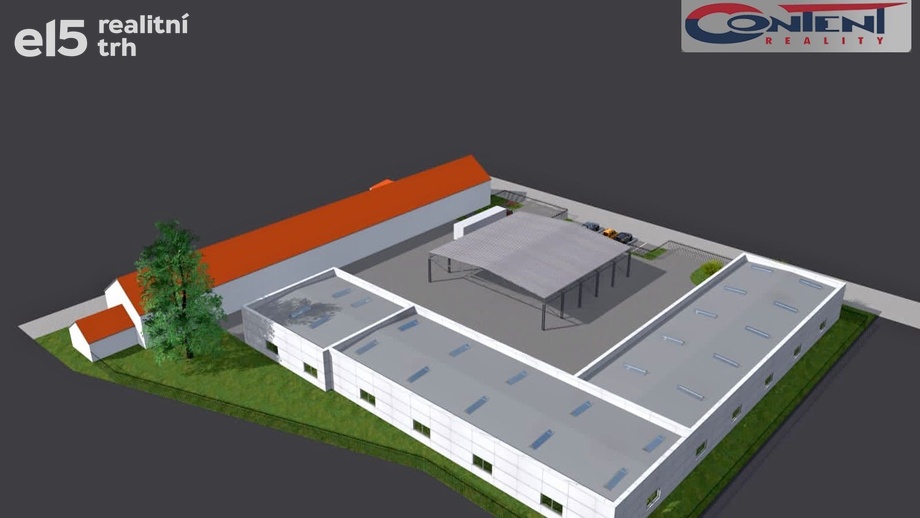 Pronájem výroba, 2 500 m² - Hradec Králové - Piletice