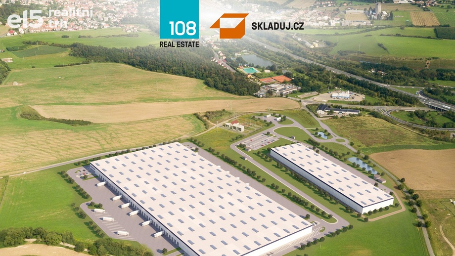 Pronájem skladu 2 592 m², Zdice