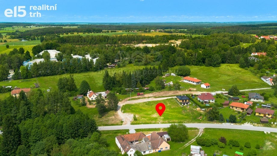 Prodej stavebního pozemku 1 484 m², Trhové Sviny