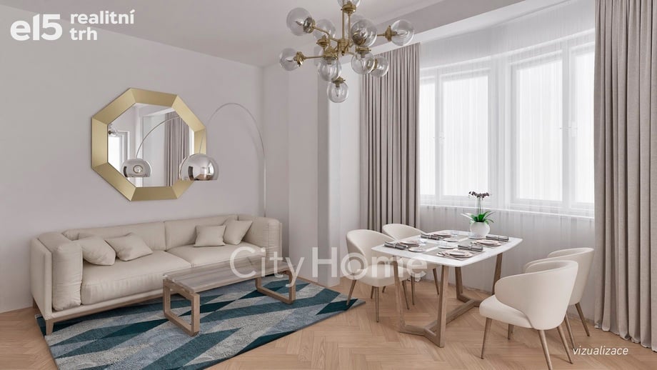 Prodej byty 2+1, 81 m² - Praha - Smíchov