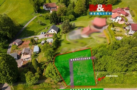 Prodej stavebního pozemku 601 m², Hnátnice