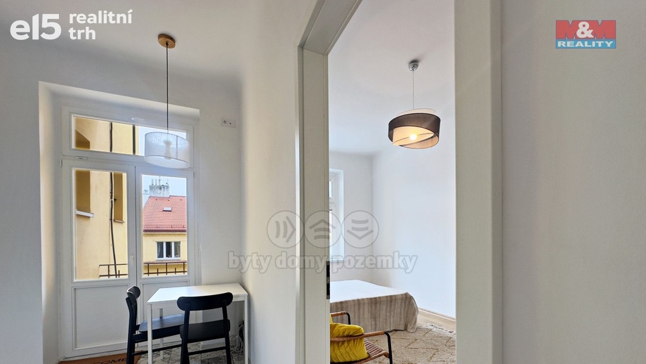 Pronájem byty 2+kk, 42 m² - Praha - Karlín