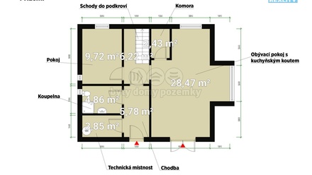 Prodej rodinného domu 123 m², Kyšice