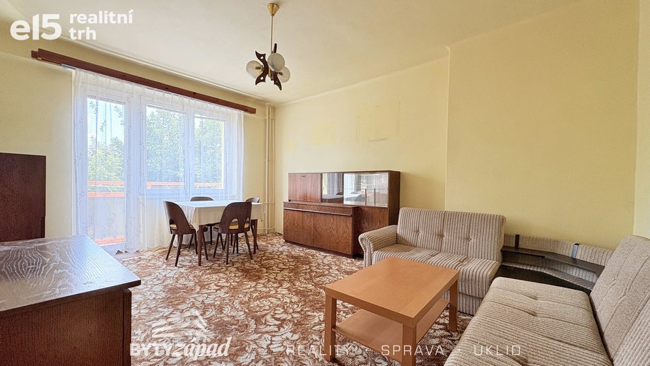 Pronájem byty 2+1, 62 m² - Plzeň - Lobzy