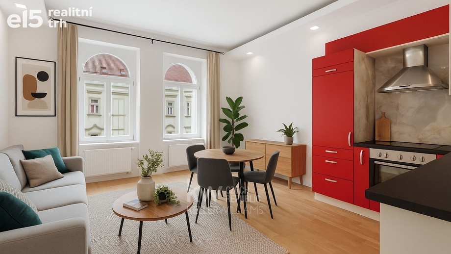 Pronájem byty 3+kk, 57 m² - Praha - Břevnov