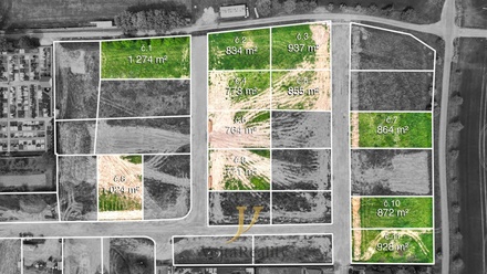 Prodej stavebního pozemku 780 m², Majetín