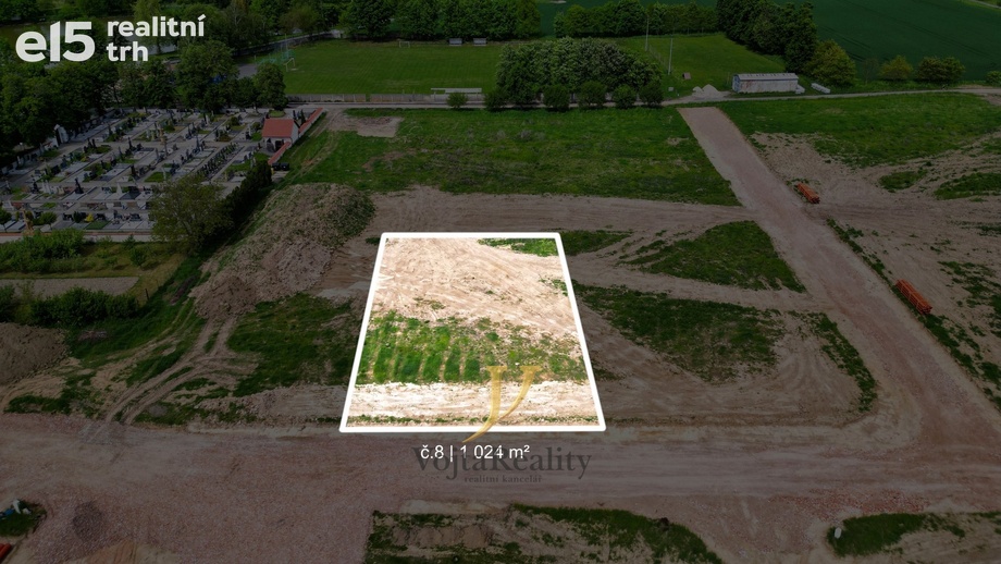 Prodej stavebního pozemku 780 m², Majetín