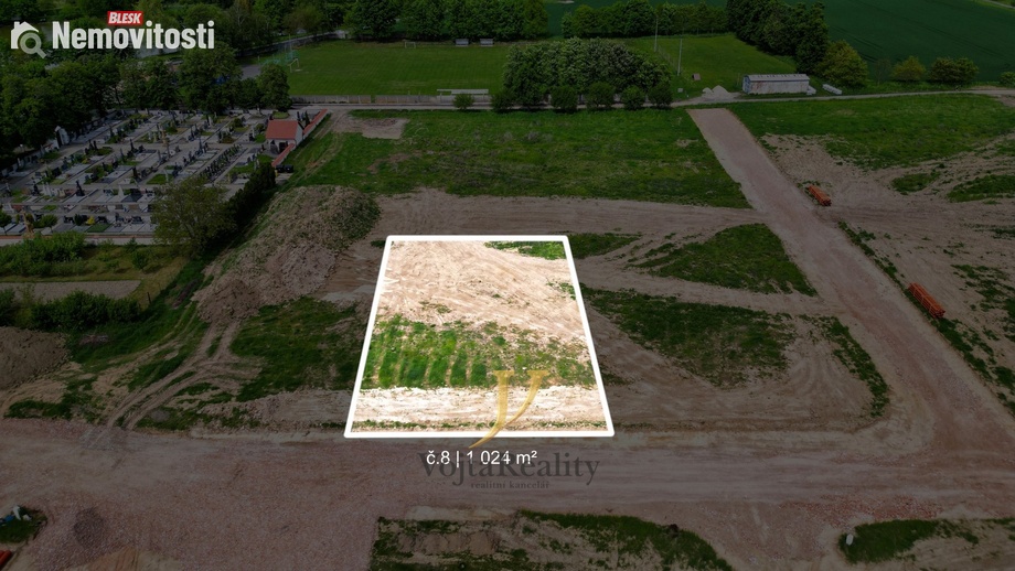 Prodej stavebního pozemku 780 m², Majetín