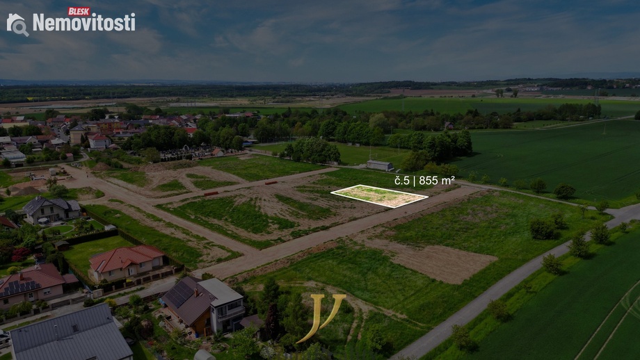 Prodej stavebního pozemku 780 m², Majetín