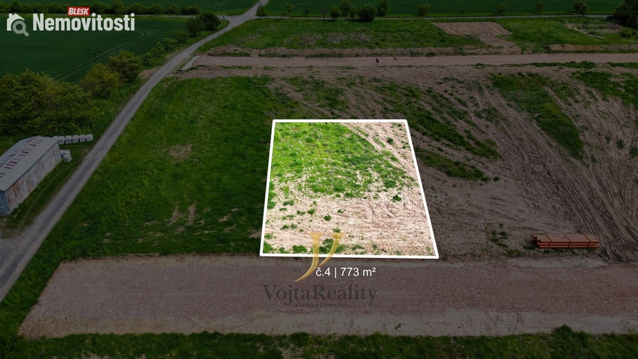 Prodej stavebního pozemku 780 m², Majetín