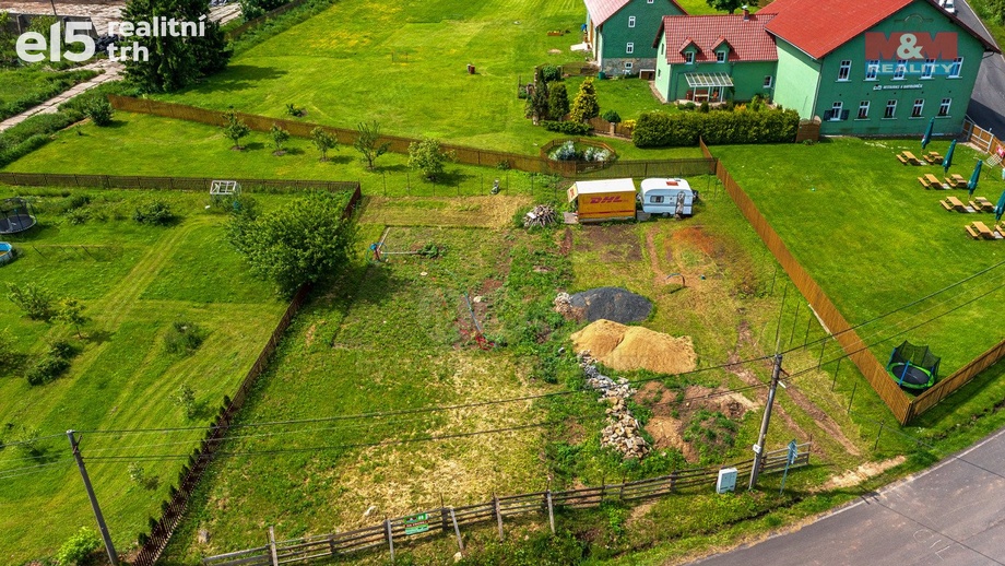 Prodej pozemky pro bydlení, 1 163 m² - Verneřice - Rychnov