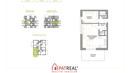 Prodej bytu 2+kk 67 m², Brno - Žebětín