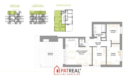 Prodej bytu 4+kk 122 m², Brno - Žebětín