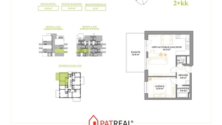 Prodej bytu 2+kk 67 m², Brno - Žebětín