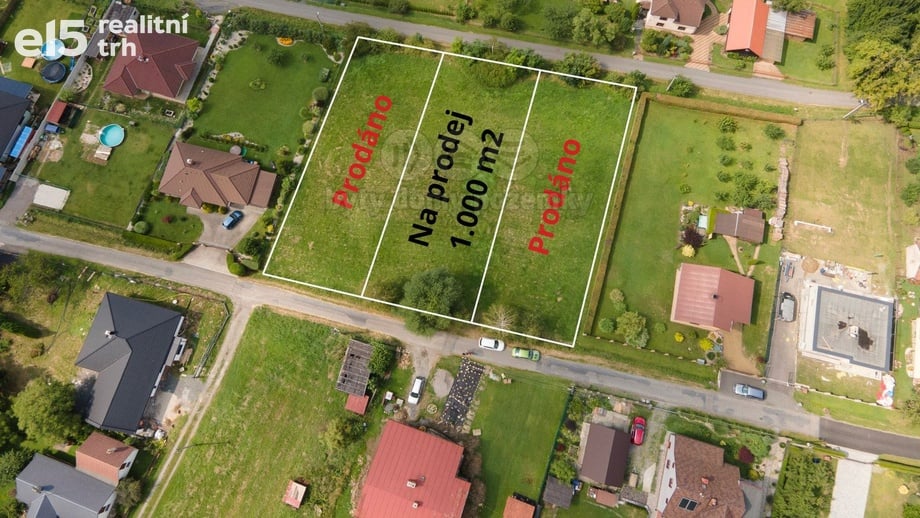 Prodej stavebního pozemku 1 000 m², Český Těšín