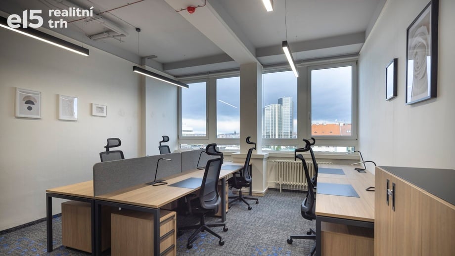 Pronájem kanceláře, 175 m² - Praha - Nusle