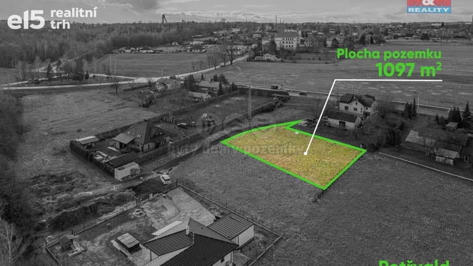 Prodej pozemky pro bydlení, 1 097 m² - Petřvald