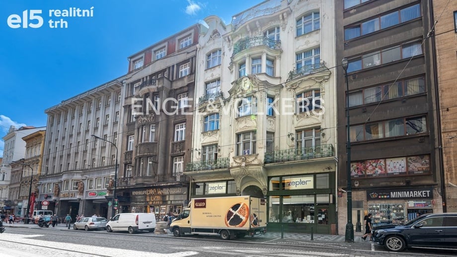 Pronájem kanceláře, 169 m² - Praha - Nové Město