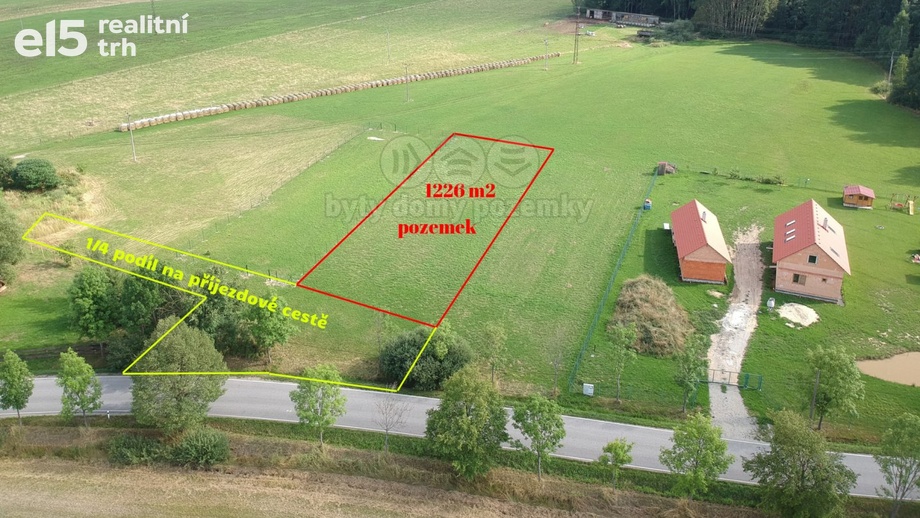 Prodej pozemky pro bydlení, 1 226 m² - Suchdol nad Lužnicí