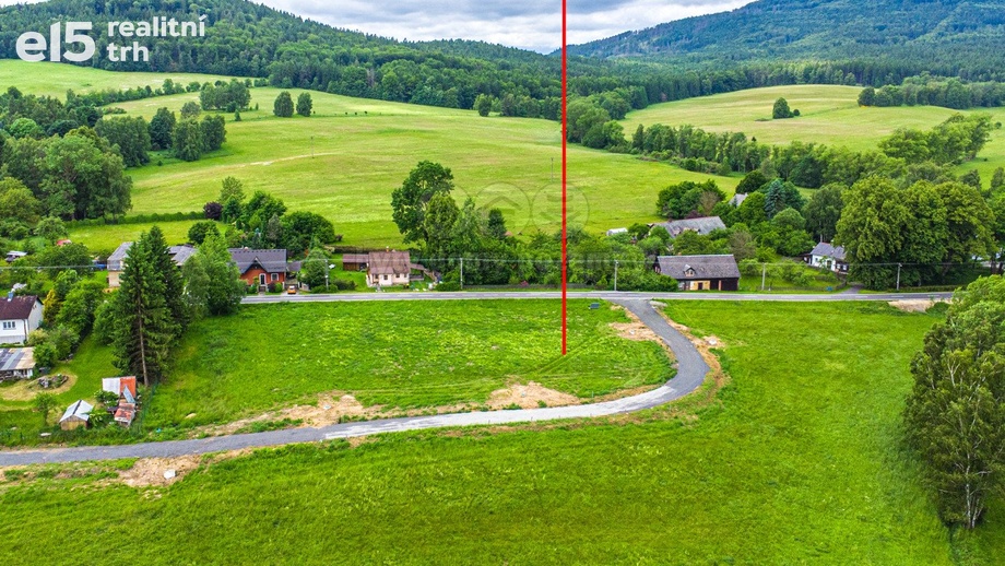 Prodej pozemky pro bydlení, 1 304 m² - Jablonné v Podještědí - Petrovice