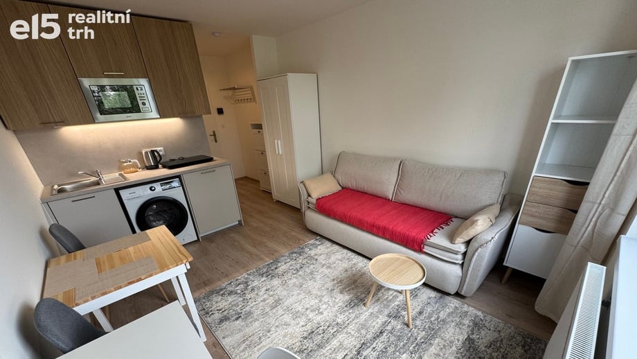 Pronájem byty 1+kk, 18 m² - Praha - Vršovice