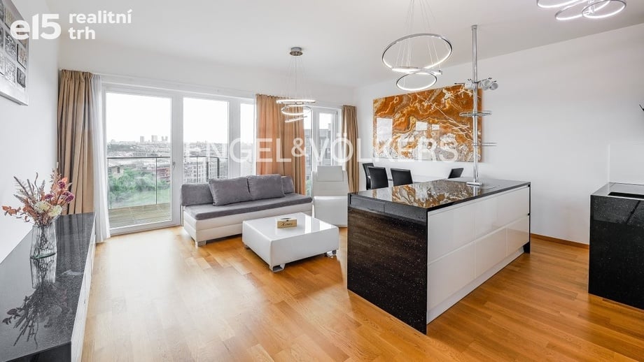 Pronájem byty 2+kk, 50 m² - Praha - Smíchov