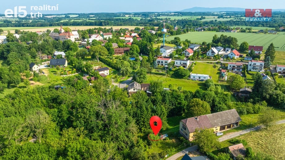 Prodej pozemky pro bydlení, 1 356 m² - Loukovec - Hubálov